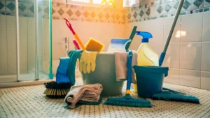Fürdőszoba csempe tisztítása