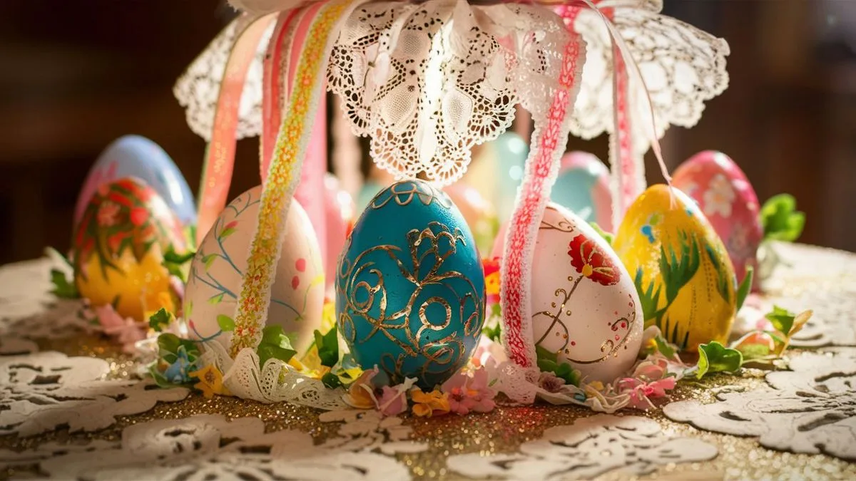 Húsvéti tojás dekoráció házilag